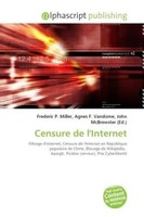 Frederic P. Miller (U. A.) | Censure De L'internet | Taschenbuch | FranzöSisch