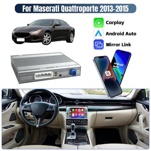 Wireless Carplay AndroidAuto Module For Maserati Quattroporte 2013-15 MTC System Photo - $230