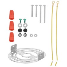 Light Fixture Installation Wall Panel Mount Bracket Decorative Ceiling Plate