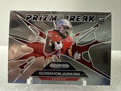2025 Prizm Draft Picks - Prizm Break #9 Quinshon Judkins RC OSU