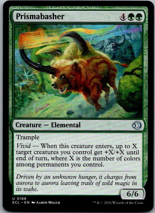 Prismabasher 188 Uncommon Lorwyn Eclipsed Magic: The Gathering Near Mint