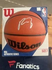 Paolo Banchero Signed Autographed Wilson Basketball Fanatics w/bag Orlando Magic