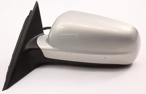 LH Exterior Side View Door Mirror 98-04 VW Passat B5 LB7Z Silver - Genuine