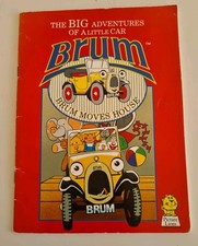Brum - Brum Moves House Paperback Childrens Book 1992 Picture Lions Ragdoll Prod