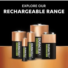 Duracell Batteries AA , AAA , C , D , 9V  Long Lasting +100% Extra Life