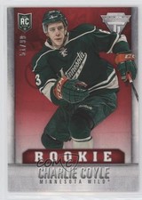 2013-14 Panini Titanium Rookie Retail Red 51/99 Charlie Coyle #125 fm0