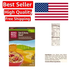 Nutritious Oats and Honey Cereal - Heart Healthy & Eco-Friendly Packaging