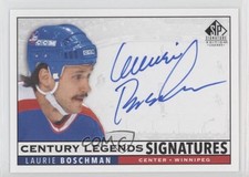 2020 SP Signature Edition Legends Century Signatures Laurie Boschman Auto 0z69