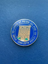 Lodge St Peter 331 Galston  125th  Anniversary Scottish Masonic Token Penny Coin
