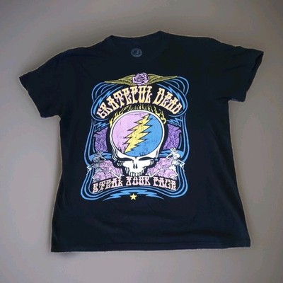 Grateful Dead Steal Your Face Crew Band Tee Shirt Men's Size Medium 