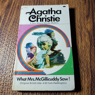 What Mrs. McGillicuddy Saw Agatha Christie 1973 Pocket Books Mystery