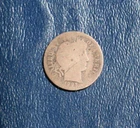 1893 BARBER SILVER DIME  *AG to GOOD DETAILS*