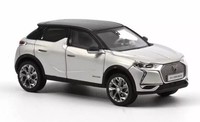 Norev, Ds 3 Crossback E-Tense 2018 Silber, 1/43, NOREVDS019711