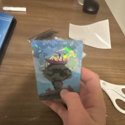 Pokémon custom hand-painted illustrated rare card