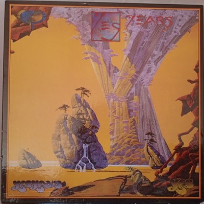 Yes Yes Years 1991   Europe 4 x CD, Compilation ATCO 7567-91644-2 Rarität!