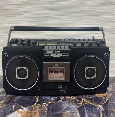 Marantz Superscope CRS-4800 Boombox Radio Cassette Player Tested Good Condition