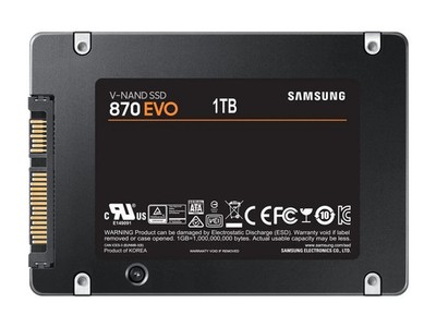 Samsung 870 EVO SATA III SSD 1TB 2.5  Internal Solid State Drive NZ-77E1t0 NEW