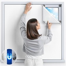Magnetic Blackout Window Cover with Strong Magnets 45" x 58" Portable Blackout