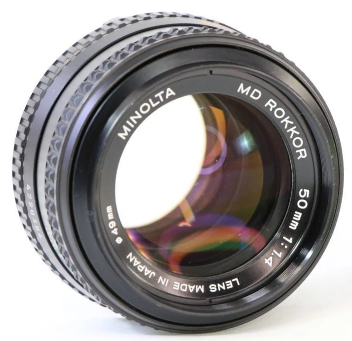 Minolta MD 50mm Focal Camera Lenses for sale | eBay