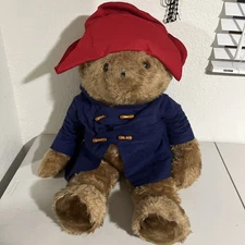 RARE Jumbo 43” Vintage 1985 Paddington Bear Plush by Eden Toys Inc. With Tags