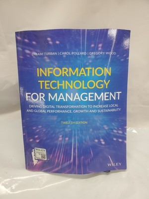 Information Technology for Management - Twelfth Edition *Used