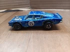 Hot Wheels Redlines 1969 King Kuda Blue Redline Wheels Lucky #5