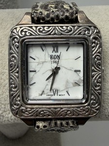 EON 1962 White Howllite Unisex Watch New Battery 31MM‎ 8\