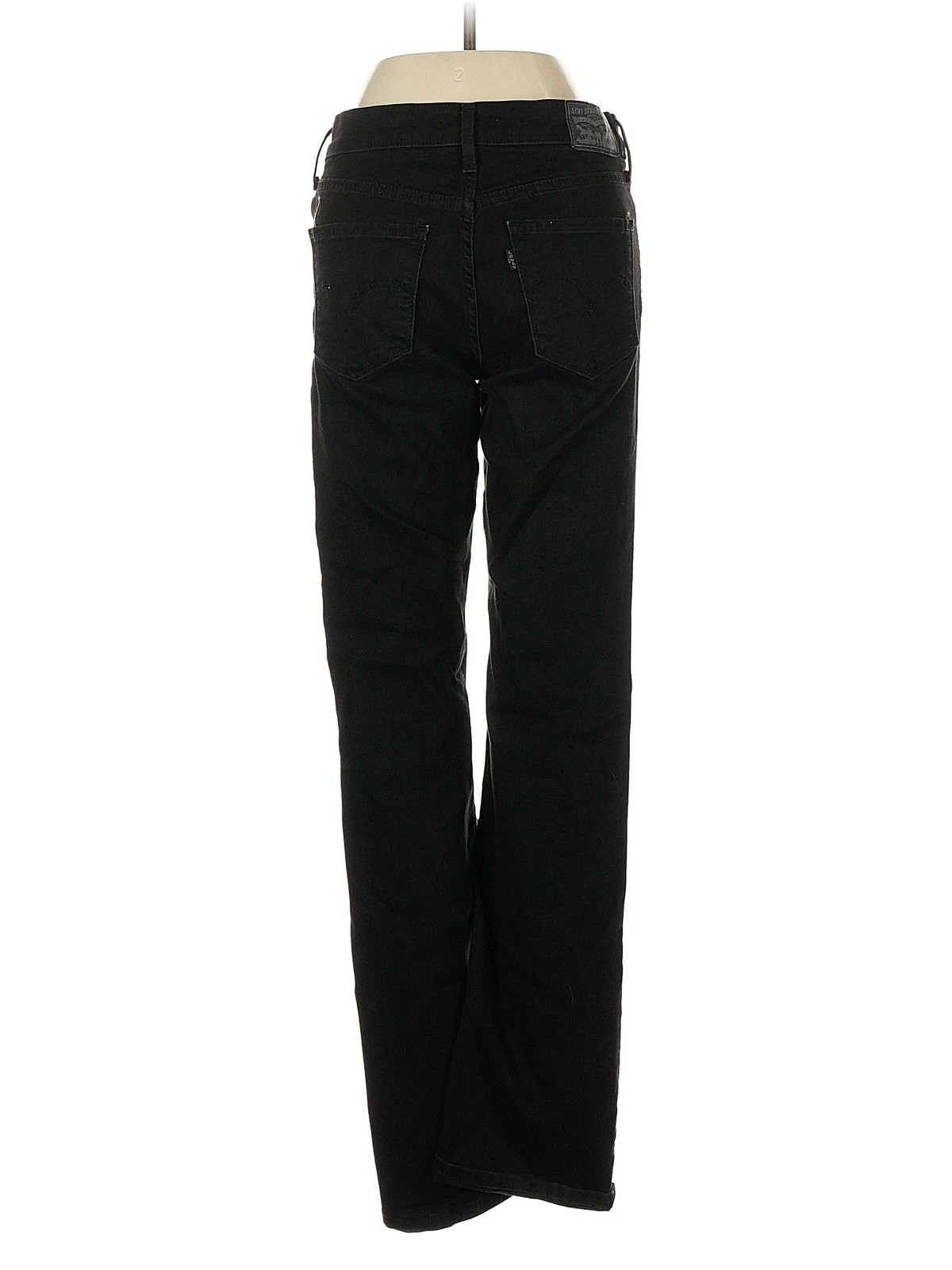 Levi's Women Black Jeans 27W thumbnail 2