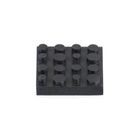 Dynavox Antivibe GeräTe-Und BoxenfüSse Gummi, Quadr. 40 X 40 Mm, 4Er Set 090211