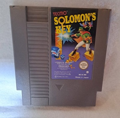 SOLOMON'S KEY -  Nintendo NES - europäische Version B NES-KE-NOE - TECMO