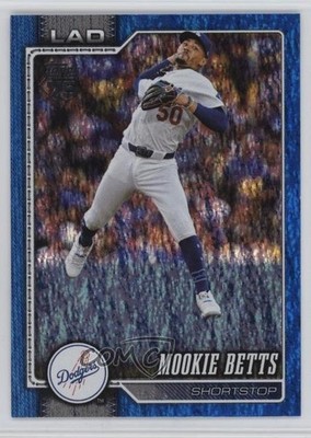 2026 Topps Series 1 Blue Holo Foil 22/150 Mookie Betts #41 4jk