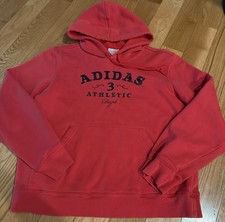 Youth Large Red Adidas hooded sweatshirt