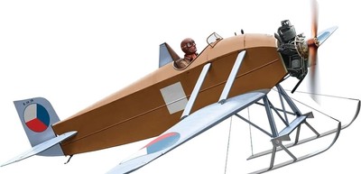 KP Model 1/72 Czechoslovakia Avia BH-10 Skiausrüstung Plastikmodell KPMBLK0003