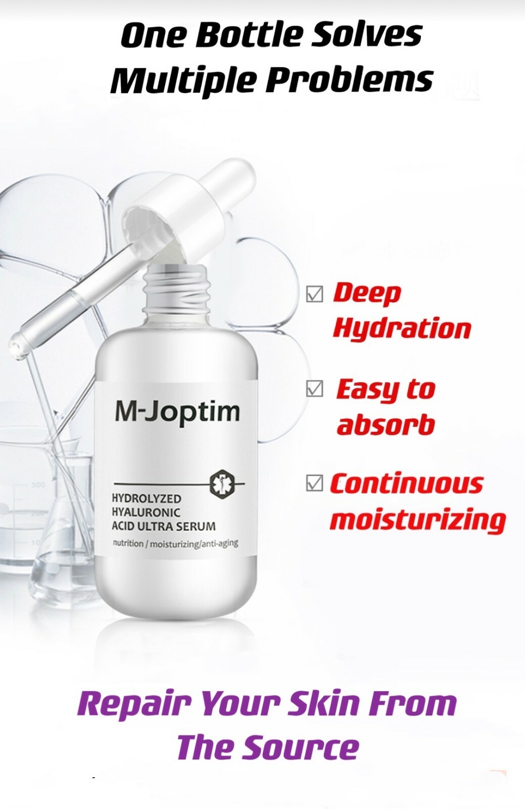 M-Joptim Hydrolyzed Hyaluronic Acid Ultra Serum