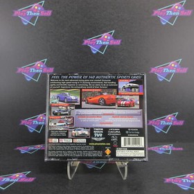 Gran Turismo PS1 PlayStation 1 Black Label Complete - 1 Year Warranty EX Cond