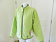 Nwt Isis Women Empress Title 9 Lime Green Thermolite Jacket Sz 12