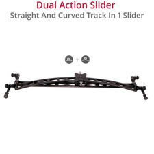 Shootvilla Curve n line slider 3ft for smooth videoSony,DSLR,Panasonic