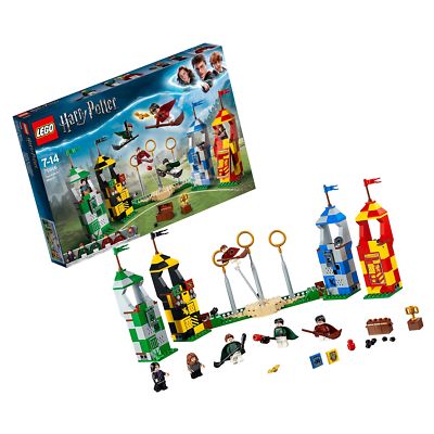 harry potter quidditch match building set