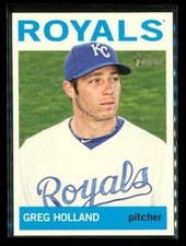 2013 TOPPS HERITAGE Baseball Trading Card #369 GREG HOLLAND Kansas City Royals