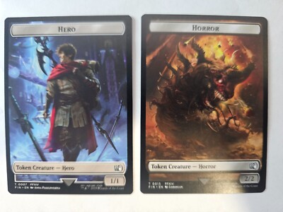 MTG -Hero 07 | Horror - Doubled Side Token - Final Fantasy | eBay