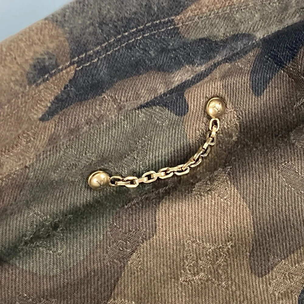 LOUIS VUITTON（LV） Giacca LOUIS VUITTON 1A3FE5 SUPREME mimetica denim tracker maniche lunghe