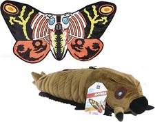 Godzilla Mothra Exclusive Plush with Fleece Throw by Surreal Entertainment 
