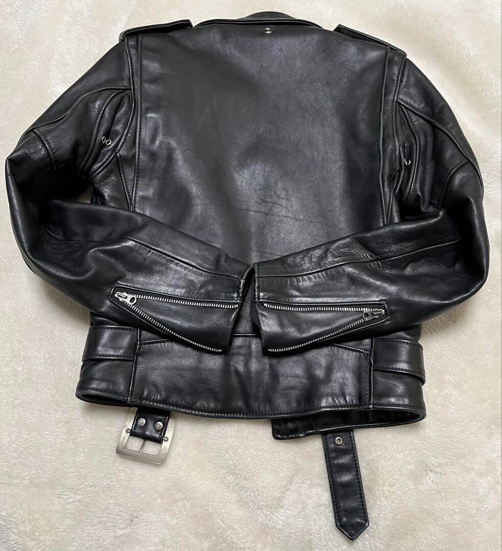 Schott Perfecto Double Leather Riders Jacket Size 34 Made in USA