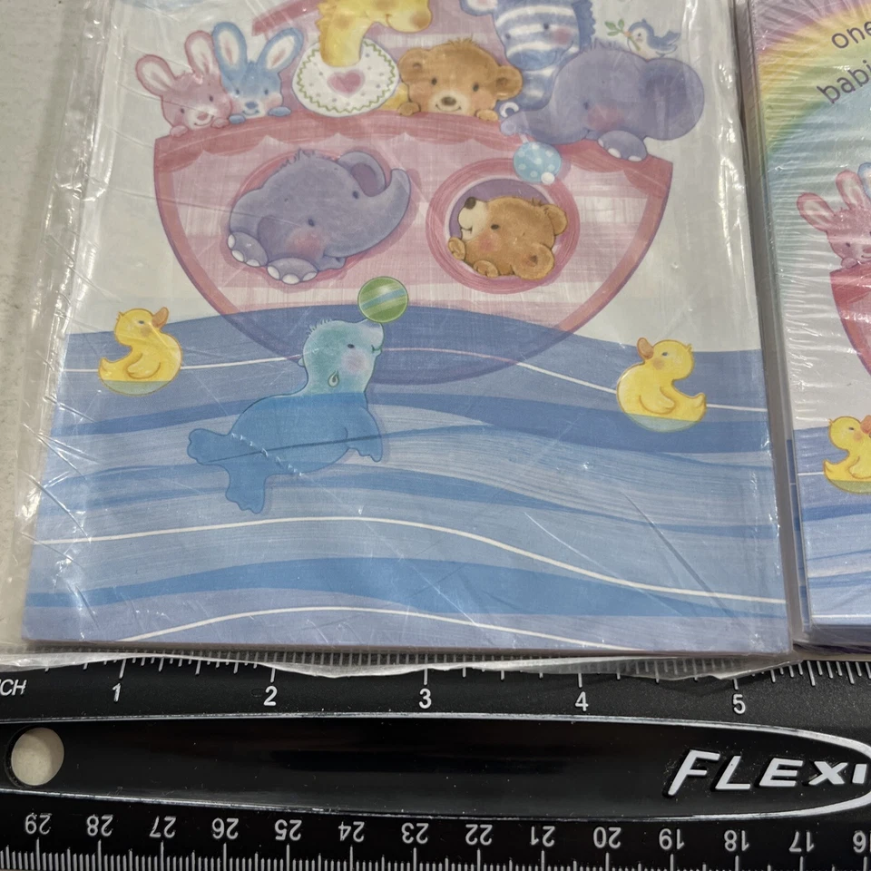 Baby Shower Party Games Book NOAH'S ARK Hallmark Invitation Religious Christian - Image 4 of 4