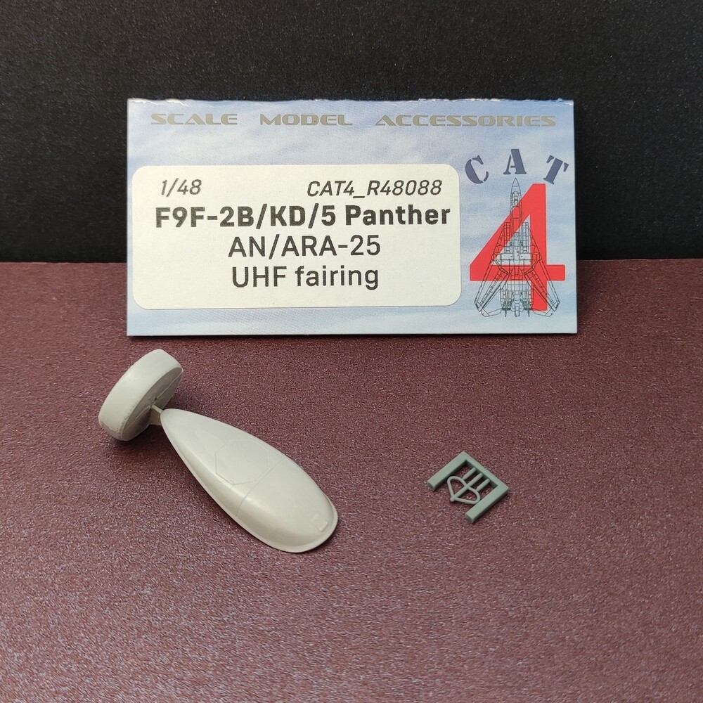 CAT4-R48088 F9F-2B/KD/5 Panther AN/ARA-25 UHF fairing 1/48