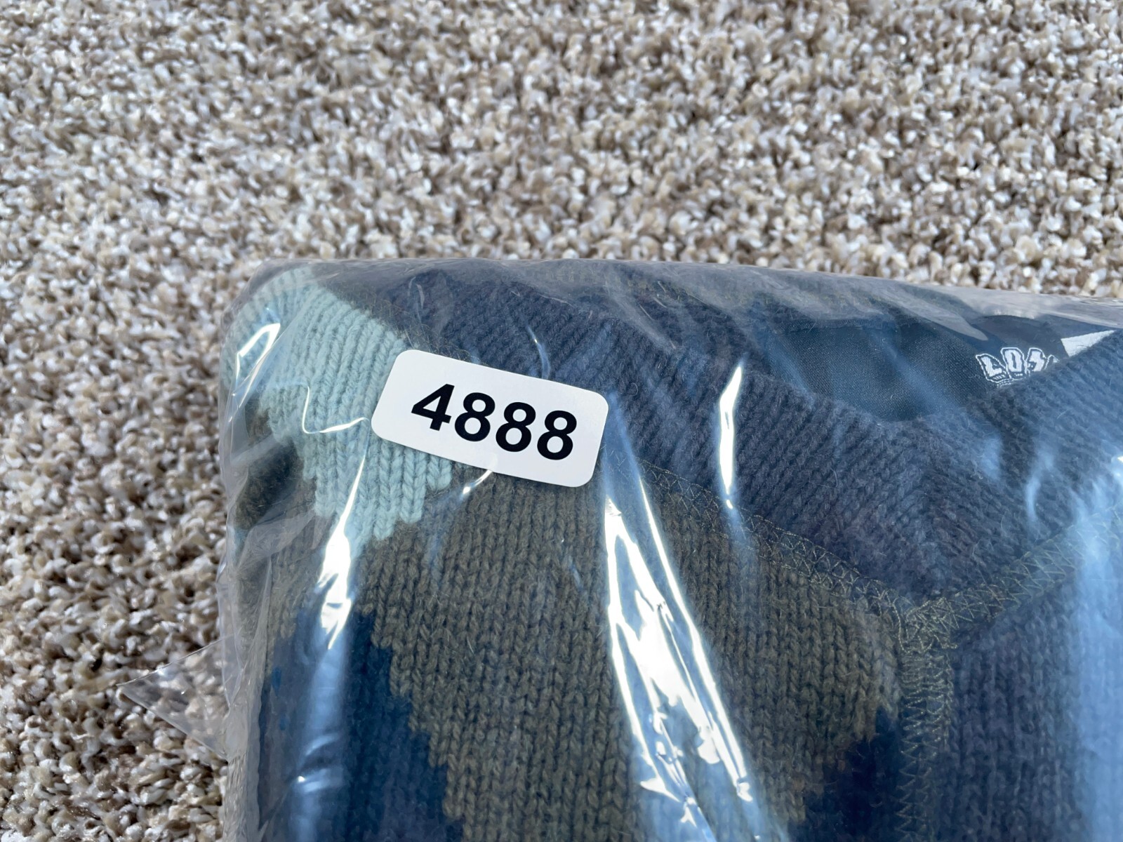 Y2K Lost Enterprise Argyle Floral Pattern Sweater… - image 15