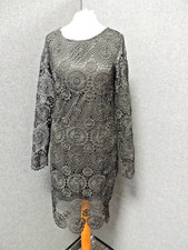 Boohoo Peggy Lace Bodycon Dress Black UK 10 LN132 AA 06