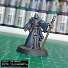 WARFORGED MAGE WIZARD Fantasy: Dungeons & Dragons, Frostgrave 28mm 32mm B41
