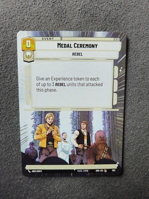 Star Wars Unlimited SOR - Medal Ceremony Hyperspace - #503 CCG/TCG