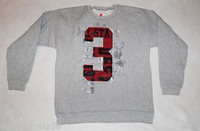 Boys SWEATSHIRT Hanes Comfort Blend GRAY SPORTS ALL STARS XL 14-16